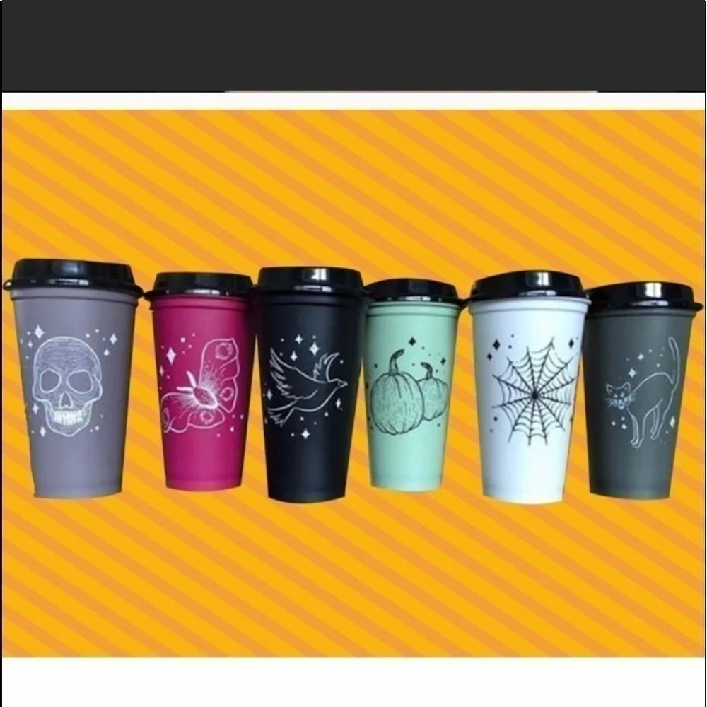 Starbucks 2019 Halloween Reusable Cup Set